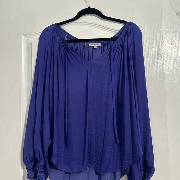 Purple Women's Blouse - Picture 2 of 4